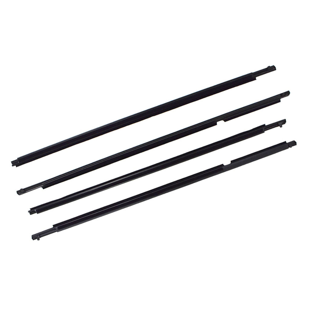 labwork Window Weatherstrip Molded Trim Outer Black For Highlander 2008-2010 Lab Work Auto